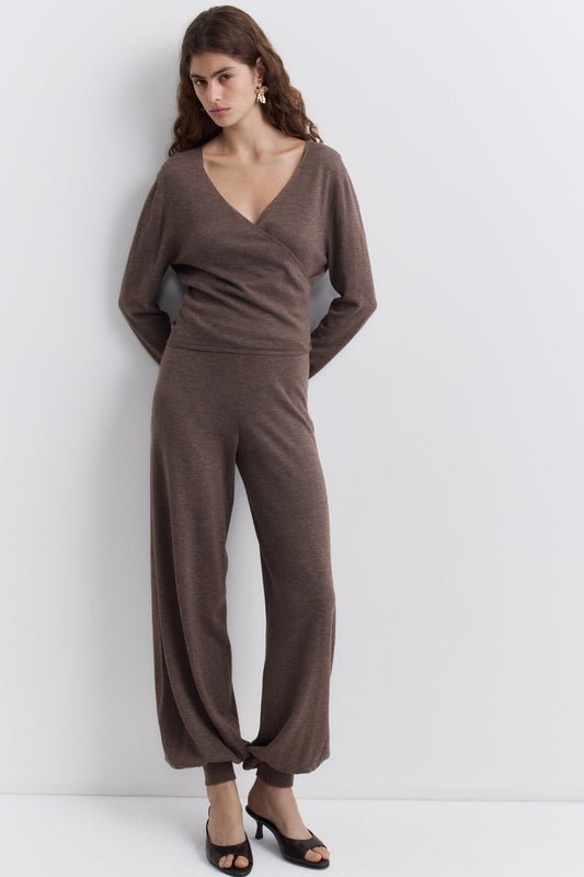GREY BEIGE MELANGE