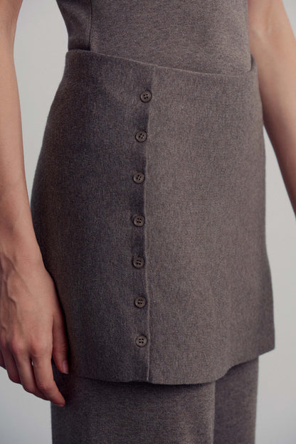 GRAY BROWN MELANGE