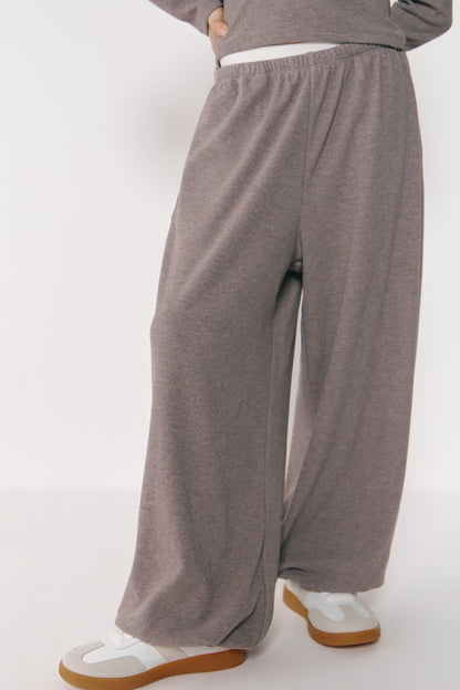 LIGHT GREY MELANGE