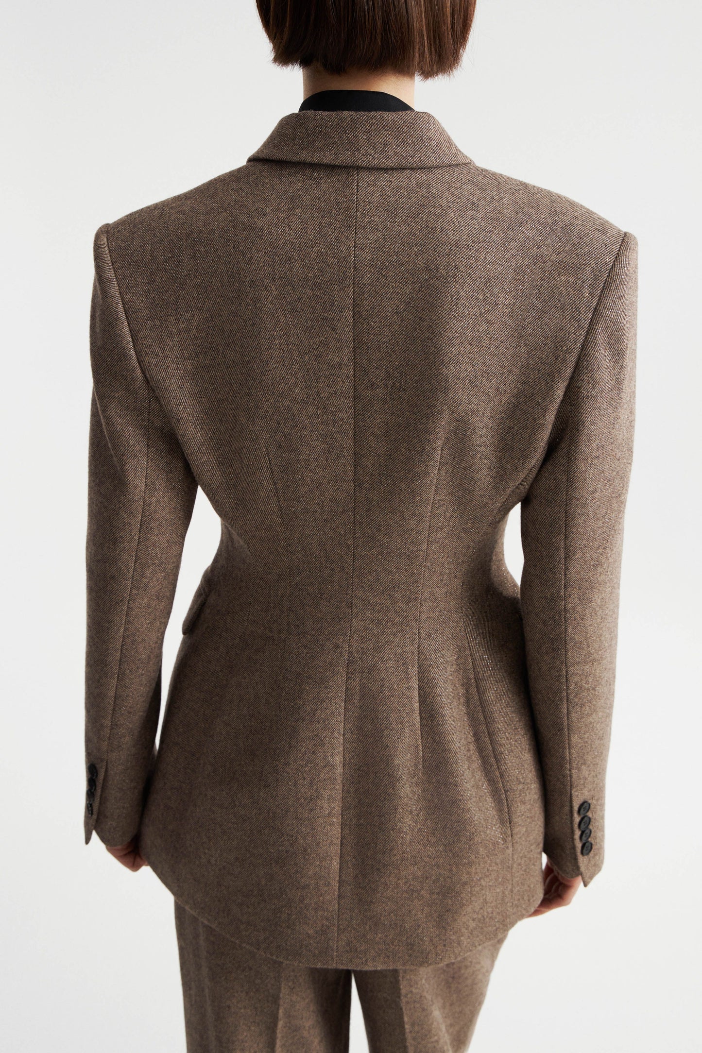 GRAY BROWN MELANGE