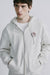 LIGHT GREY MELANGE