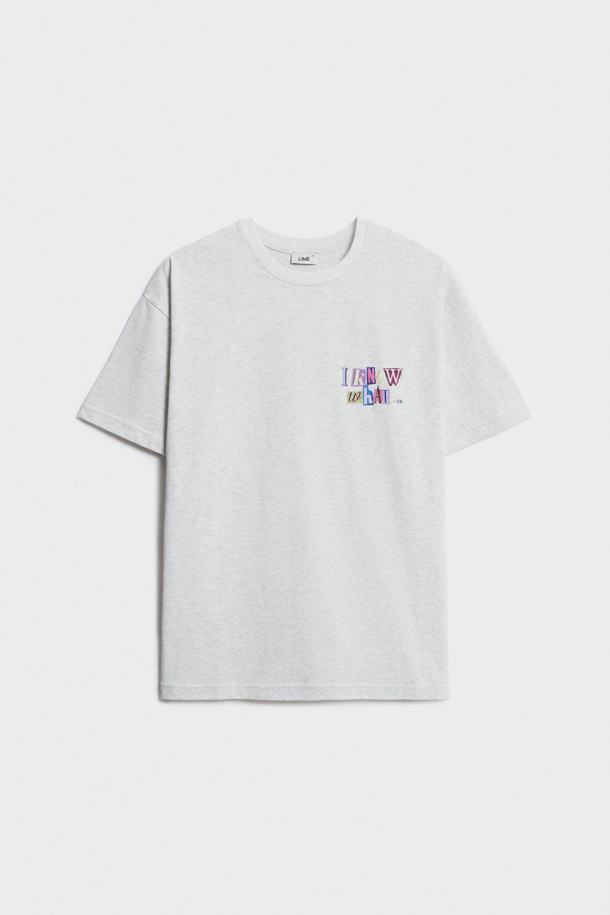LIGHT GREY MELANGE