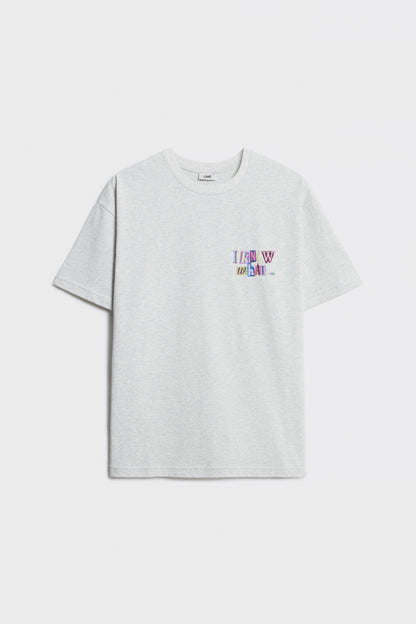 LIGHT GREY MELANGE