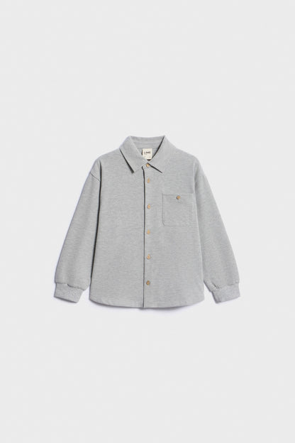 LIGHT GREY MELANGE