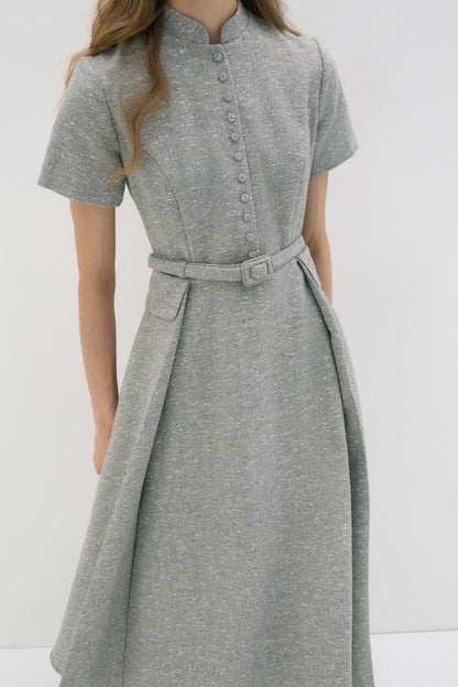 LIGHT GREY MELANGE