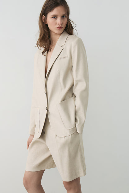 YELLOWISH GRAY MELANGE