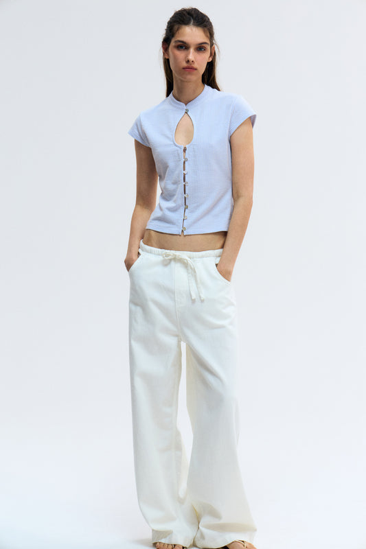 LIGHT BLUE/WHITE