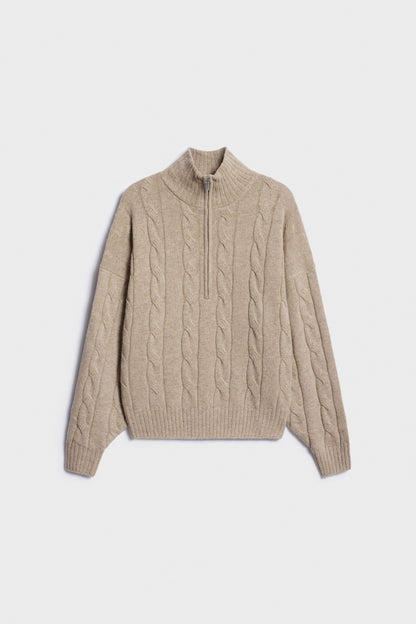 GREY BEIGE MELANGE