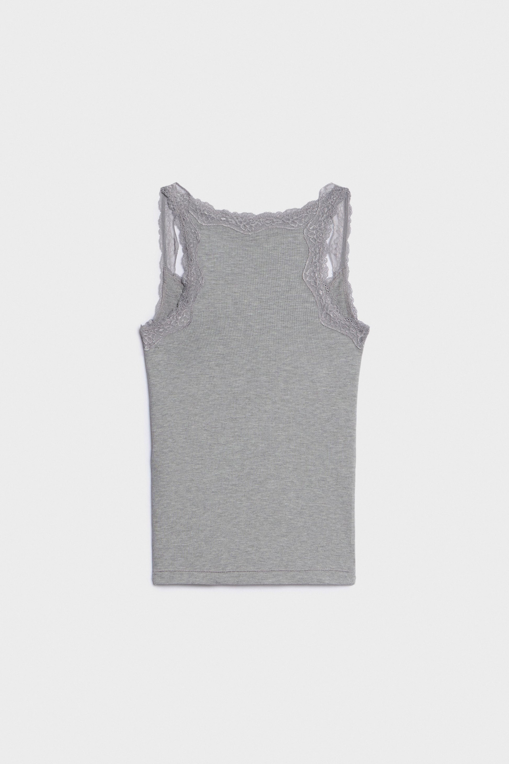 LIGHT GREY MELANGE