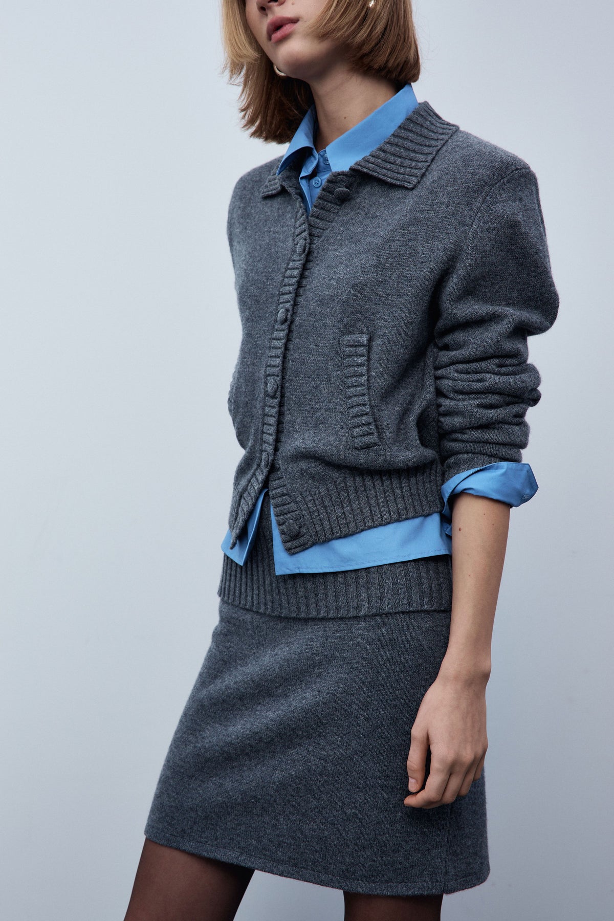 DARK GREY MELANGE