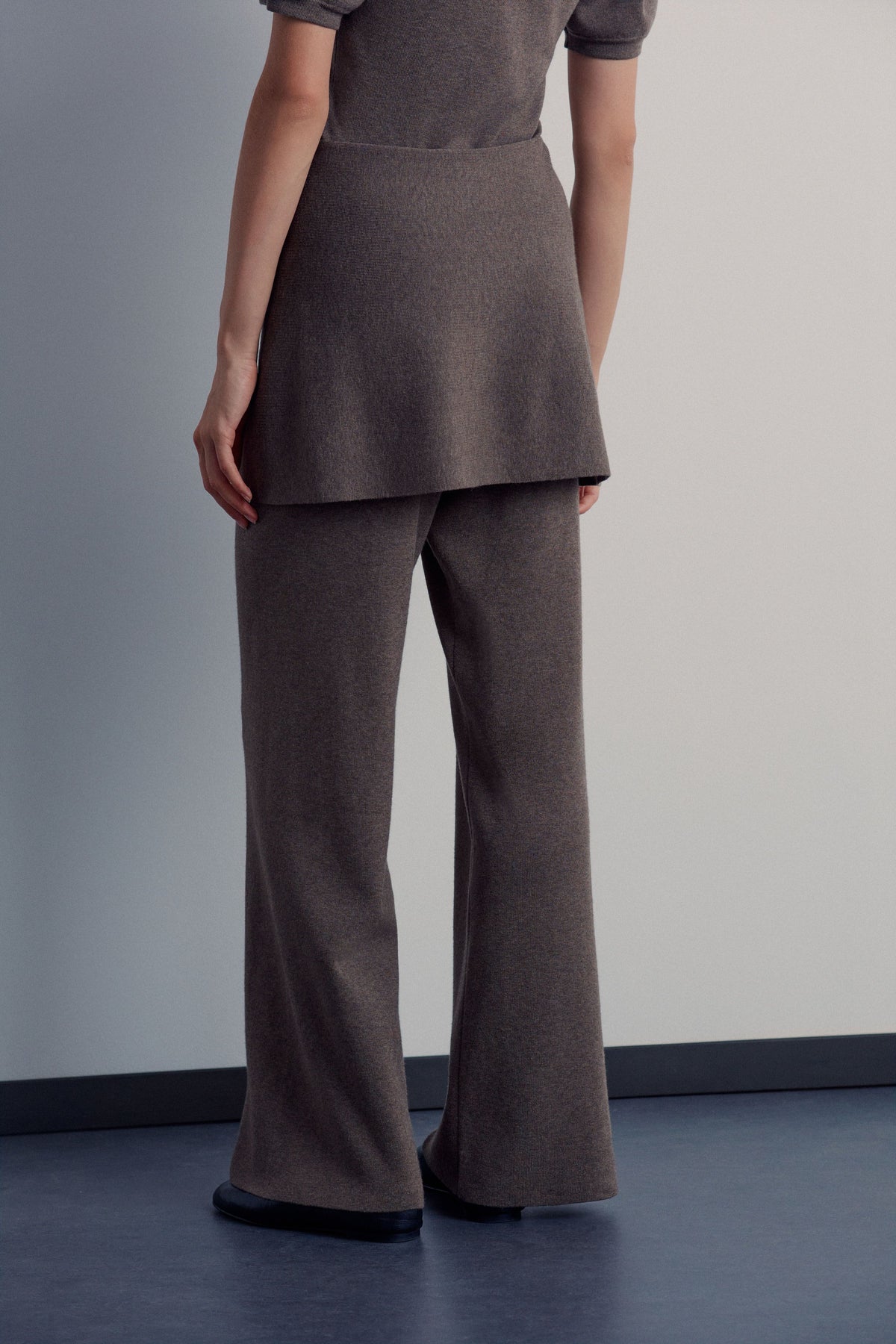 GRAY BROWN MELANGE