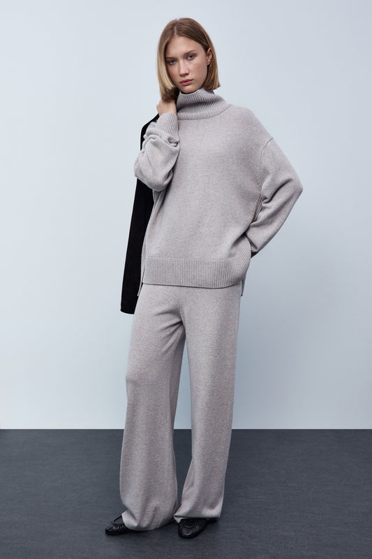 GREY BEIGE MELANGE