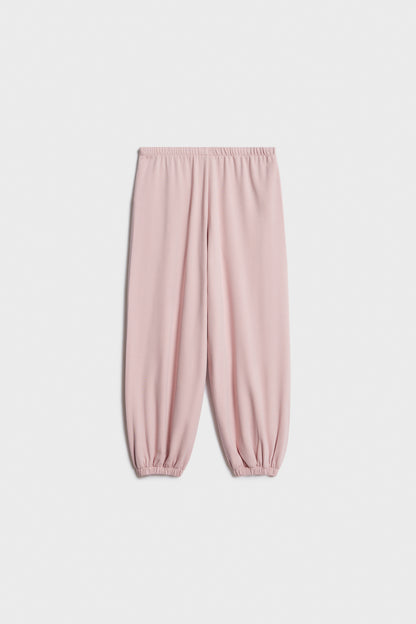 BRUSHED FINE-KNIT JOGGERS