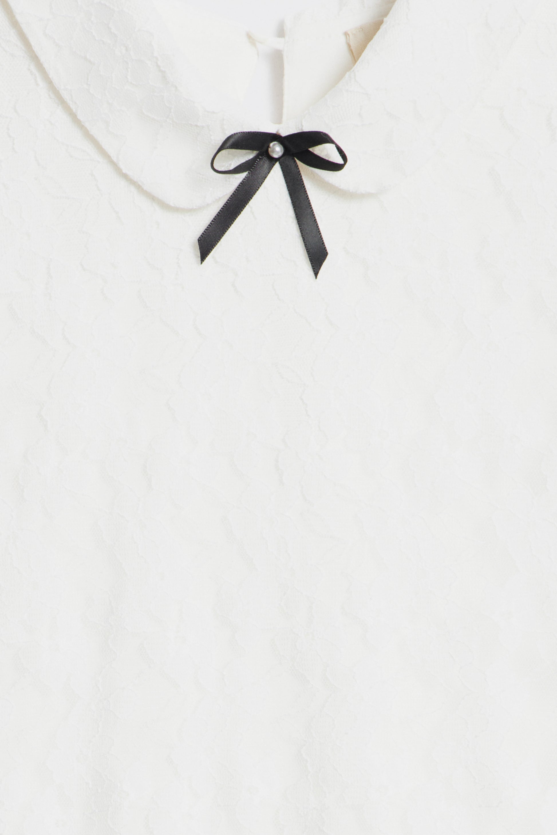 FLARED LACE DRESS - LIMÉ