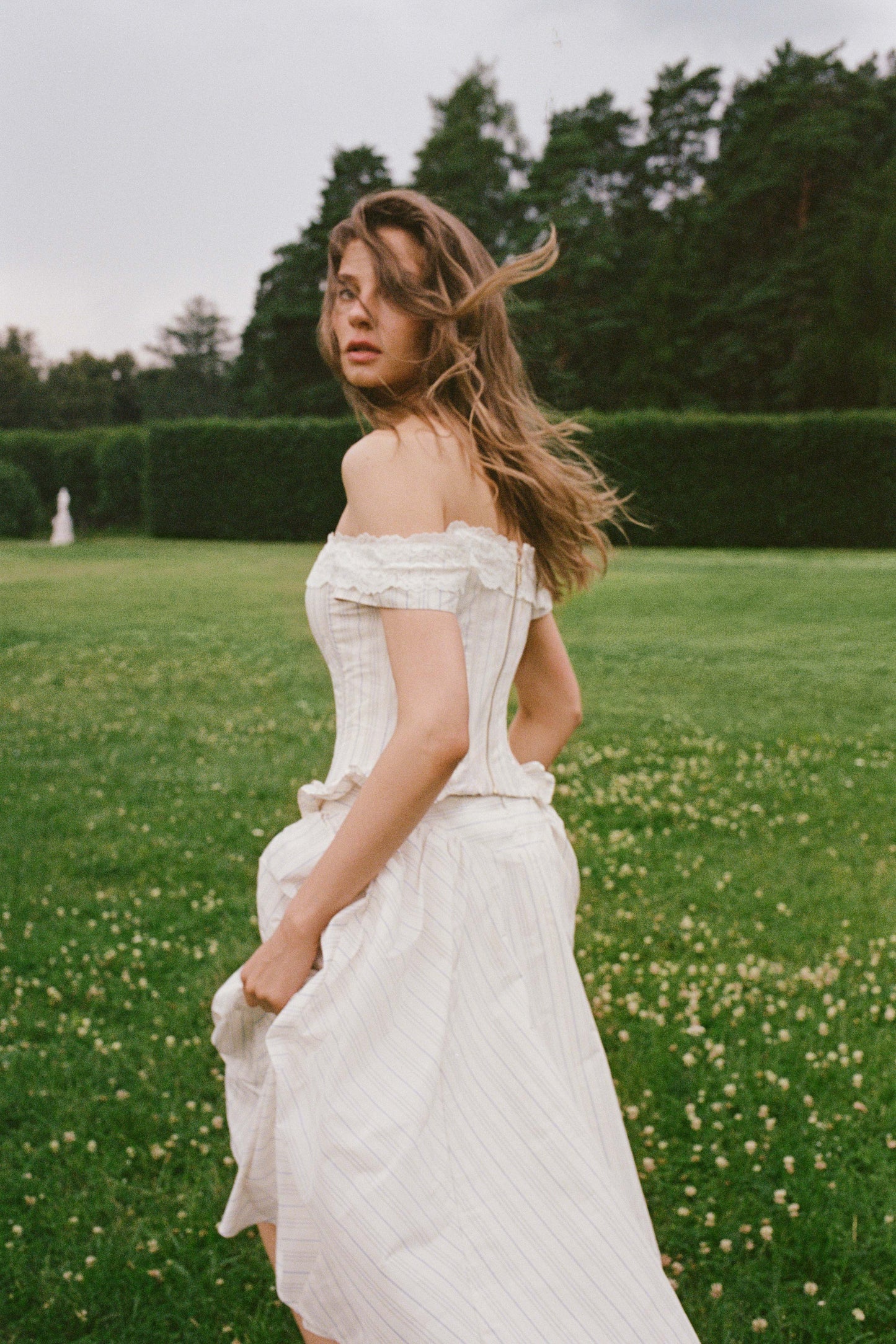 UNDERWIRED CORSET-STYLE SATIN TOP