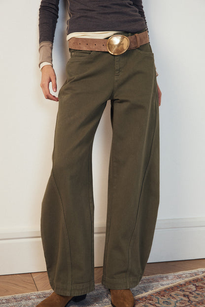 WIDE SUEDE BELT