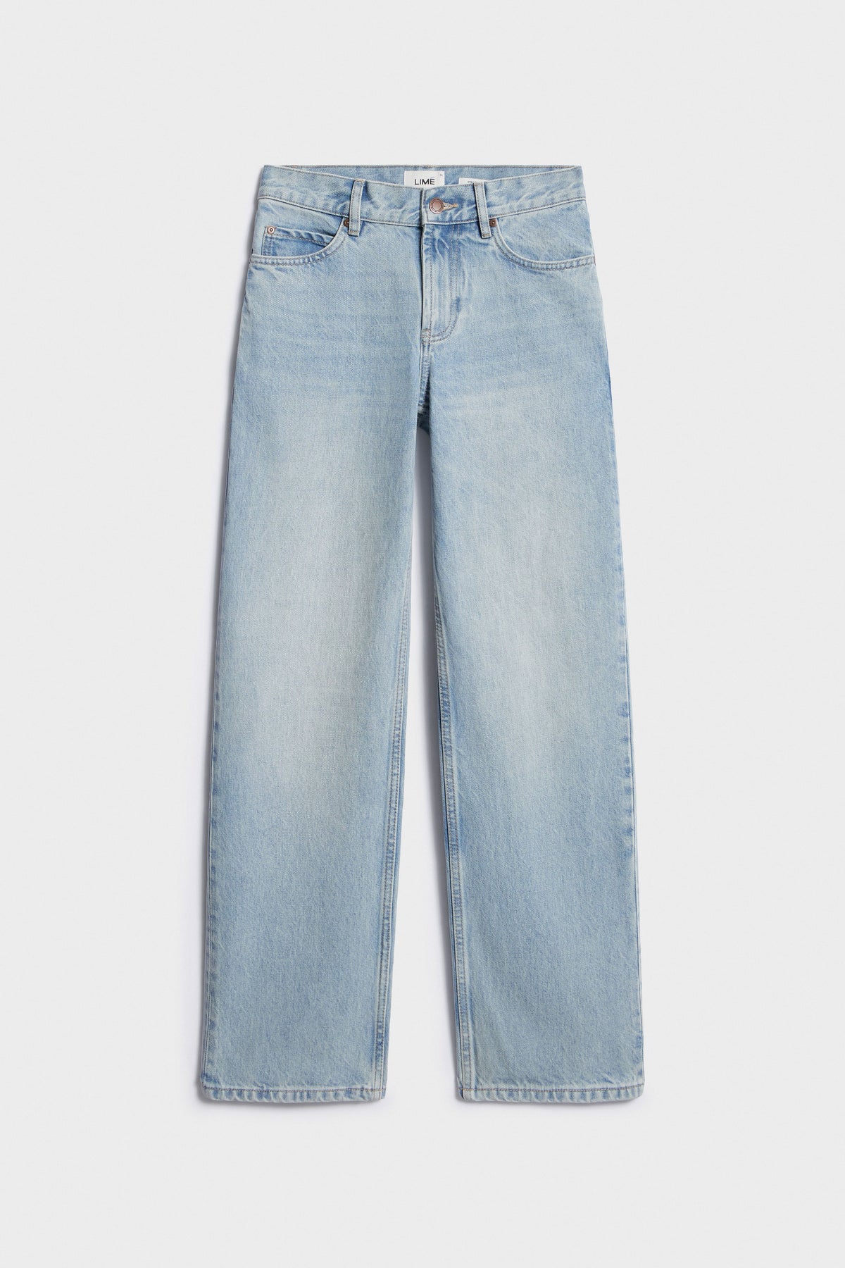 RELAXED MID-RISE JEANS