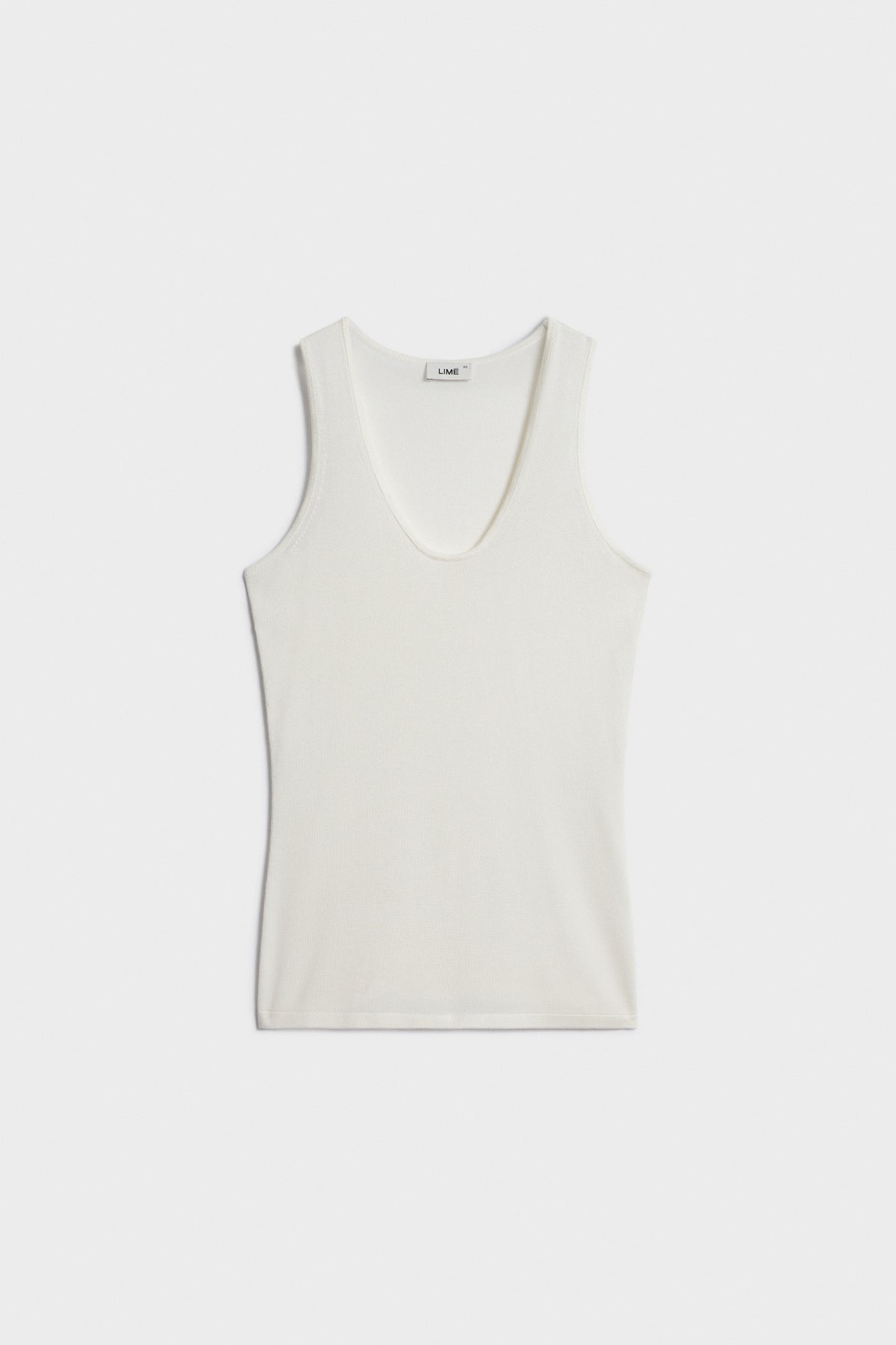 VISCOSE KNIT TOP - LIMÉ