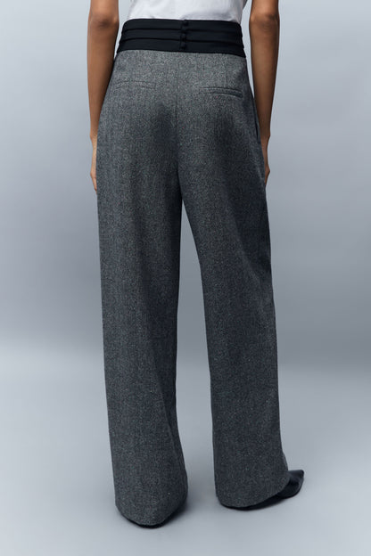 GREY BEIGE MELANGE