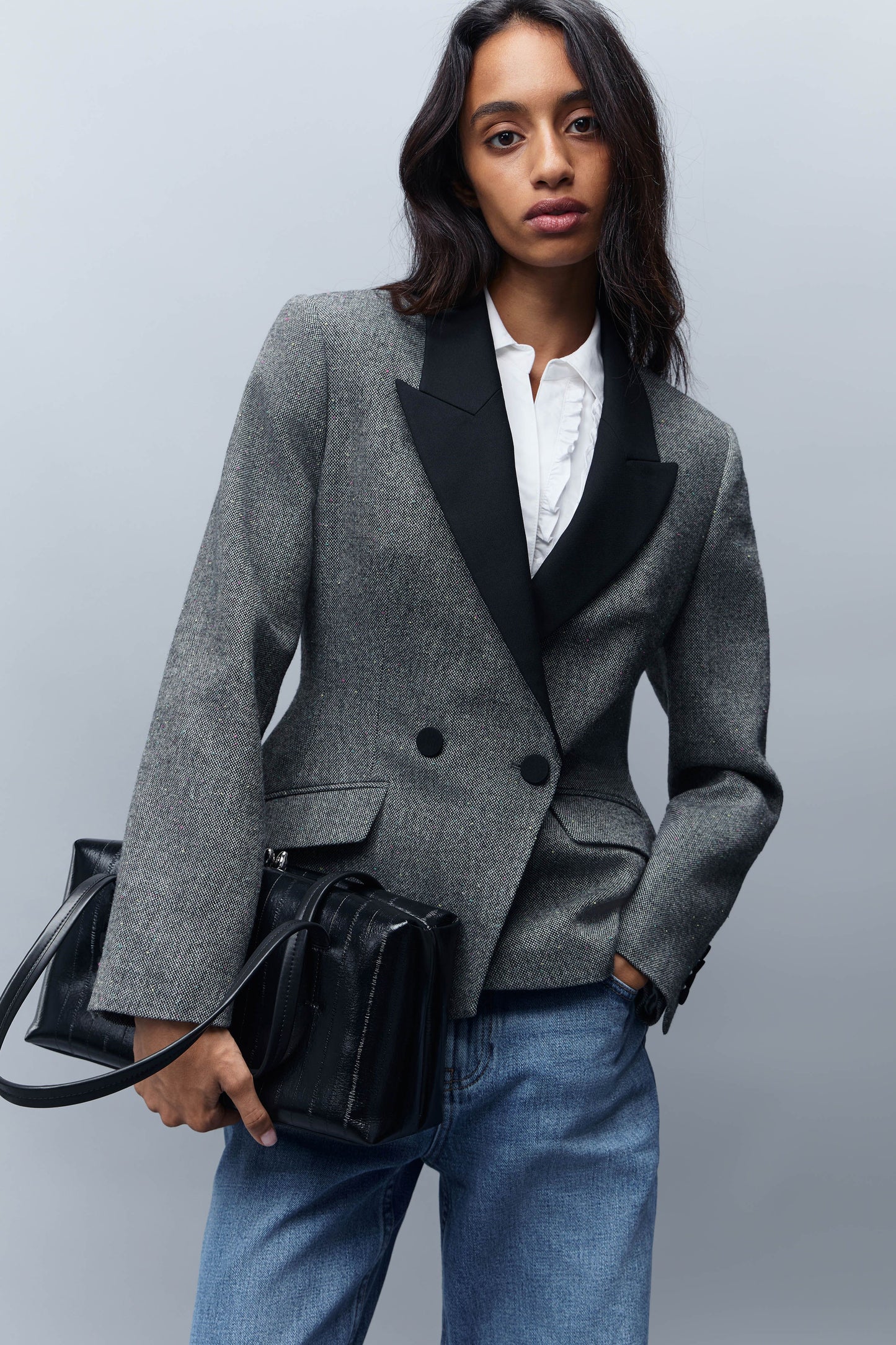 GREY BEIGE MELANGE