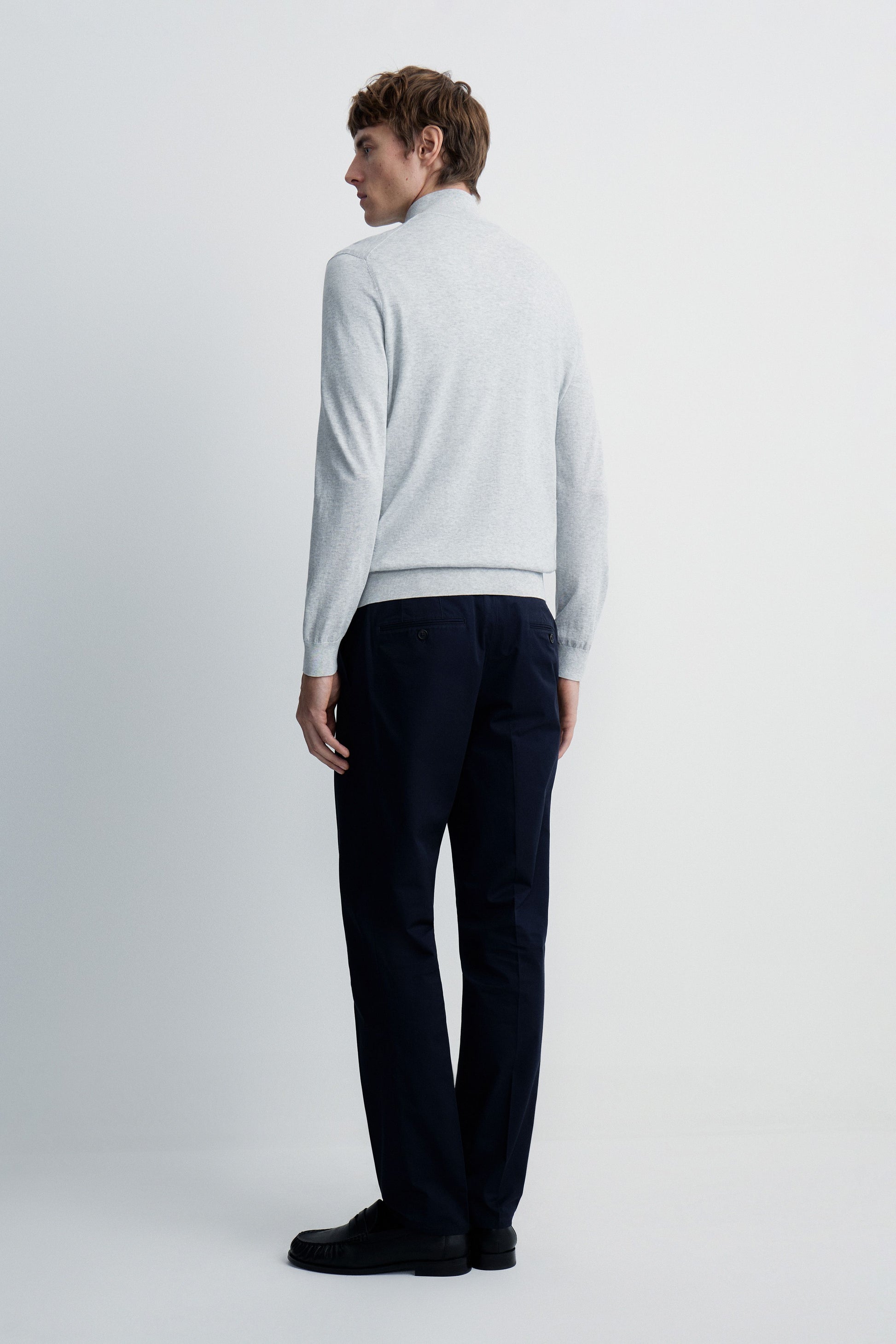 LIGHT GREY MELANGE