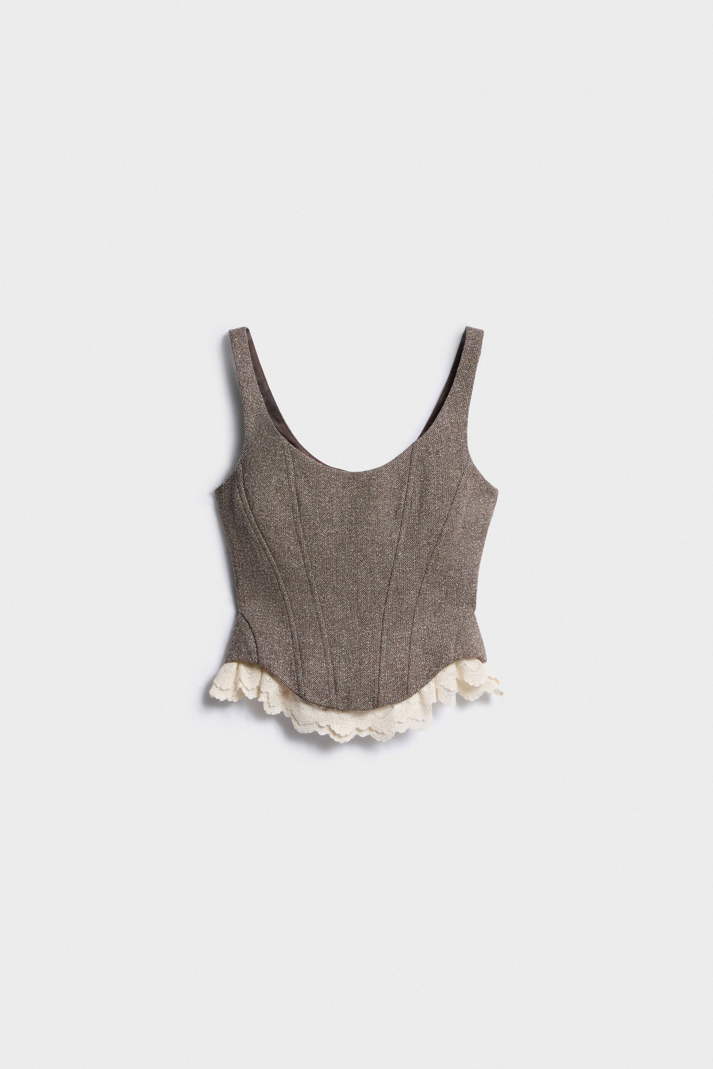 GRAY BROWN MELANGE