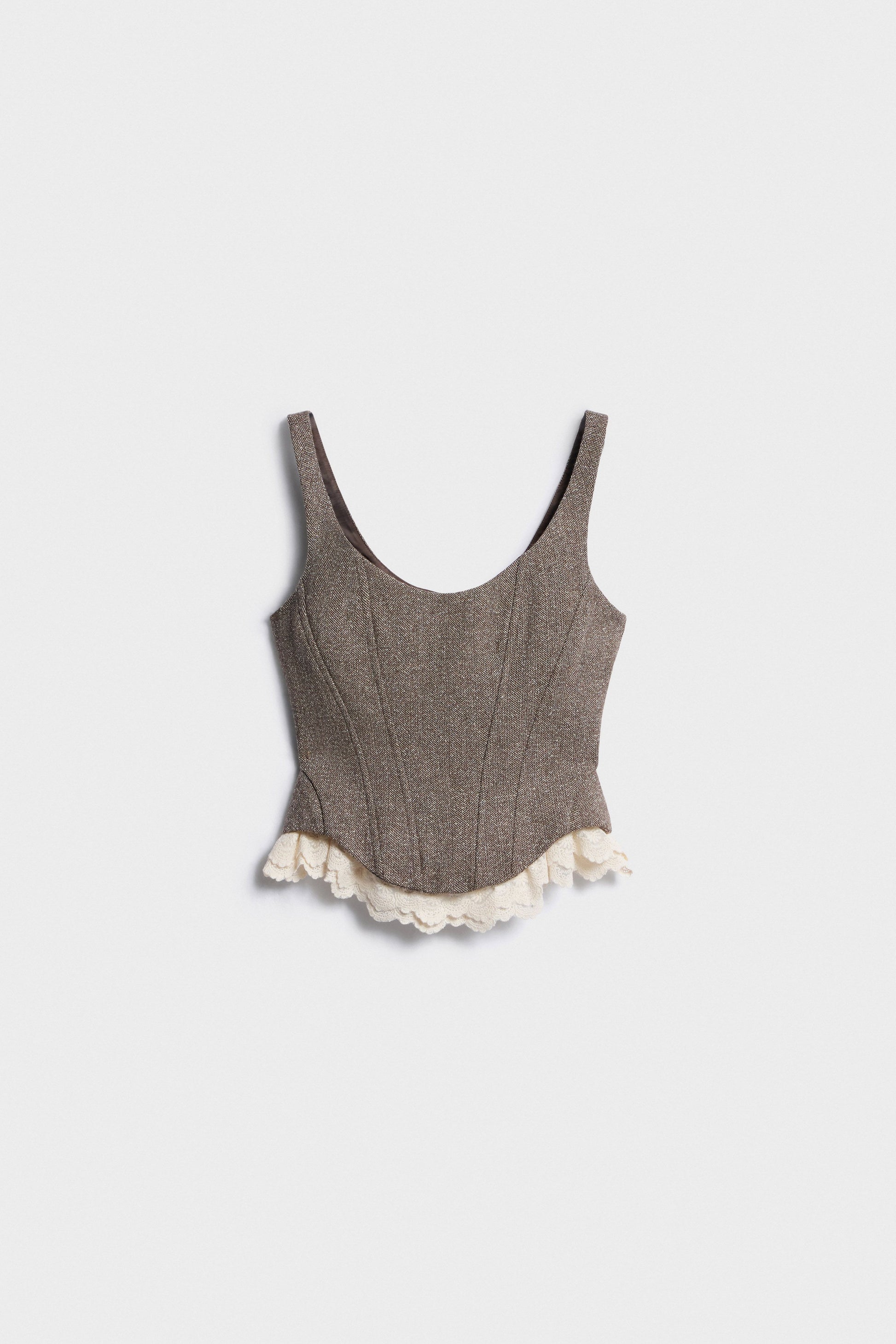 GRAY BROWN MELANGE