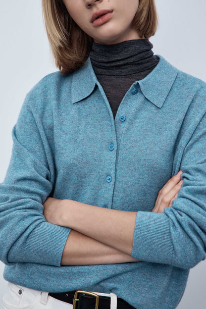 LIGHT BLUE MELANGE