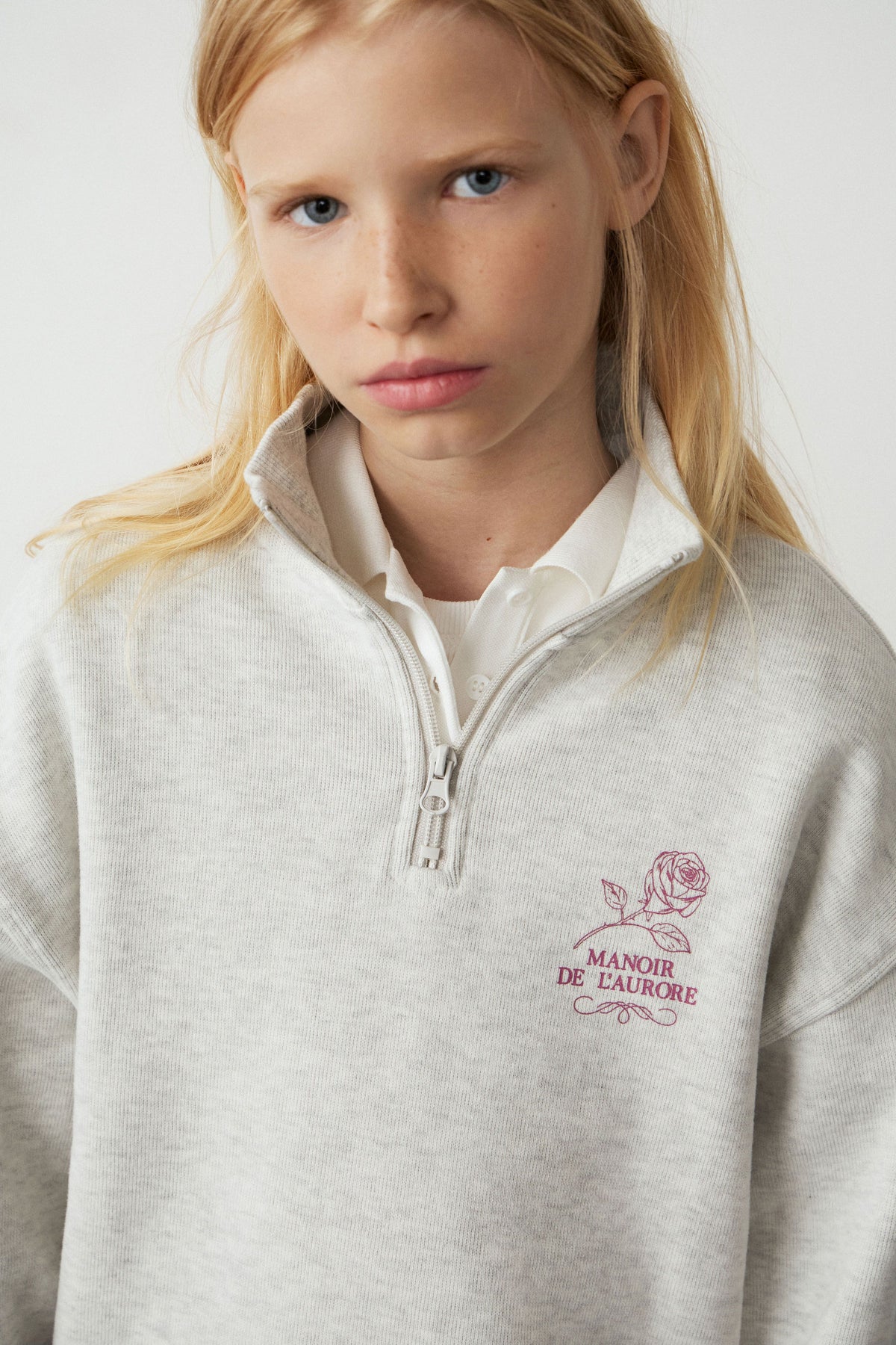 LIGHT GREY MELANGE
