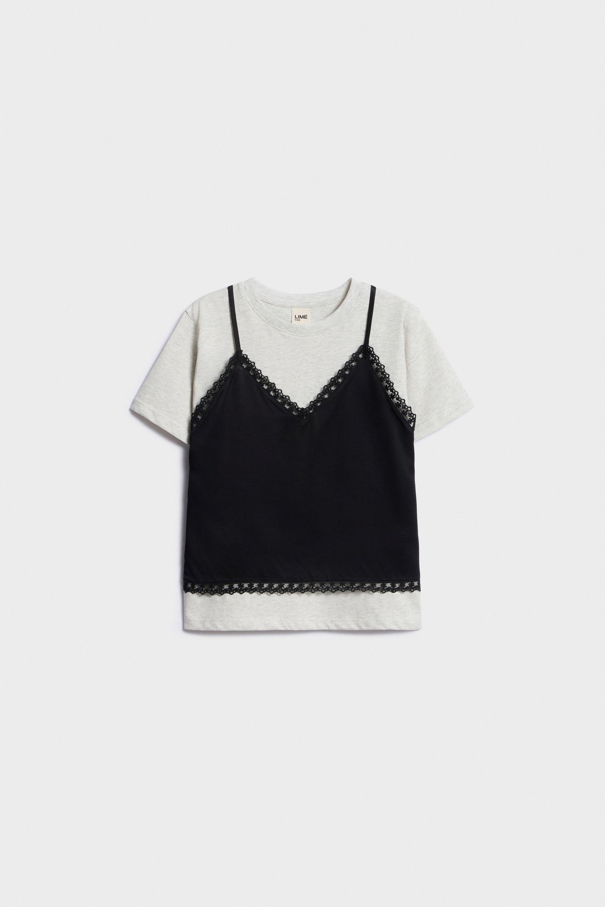 LIGHT GREY MELANGE