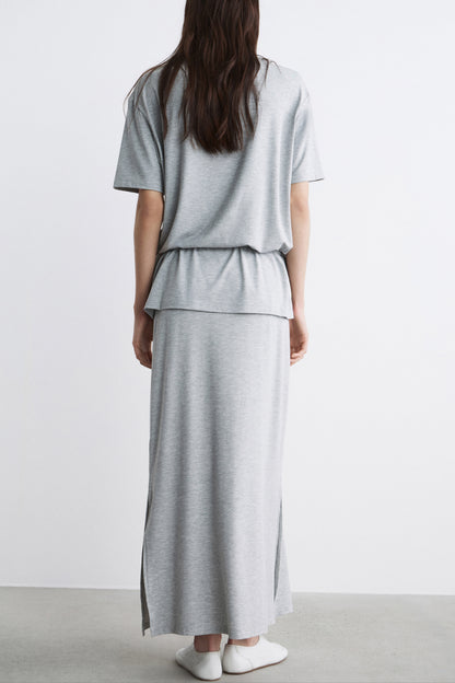 LIGHT GREY MELANGE