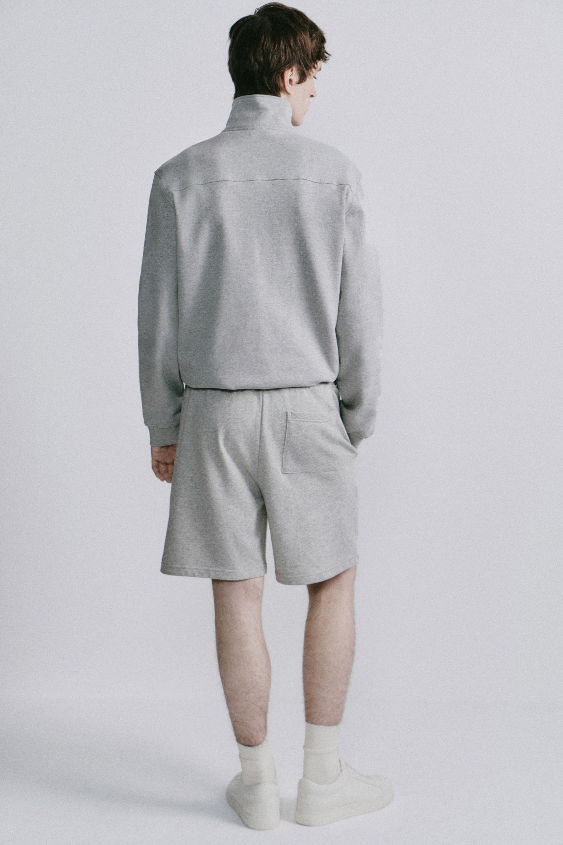 LIGHT GREY MELANGE