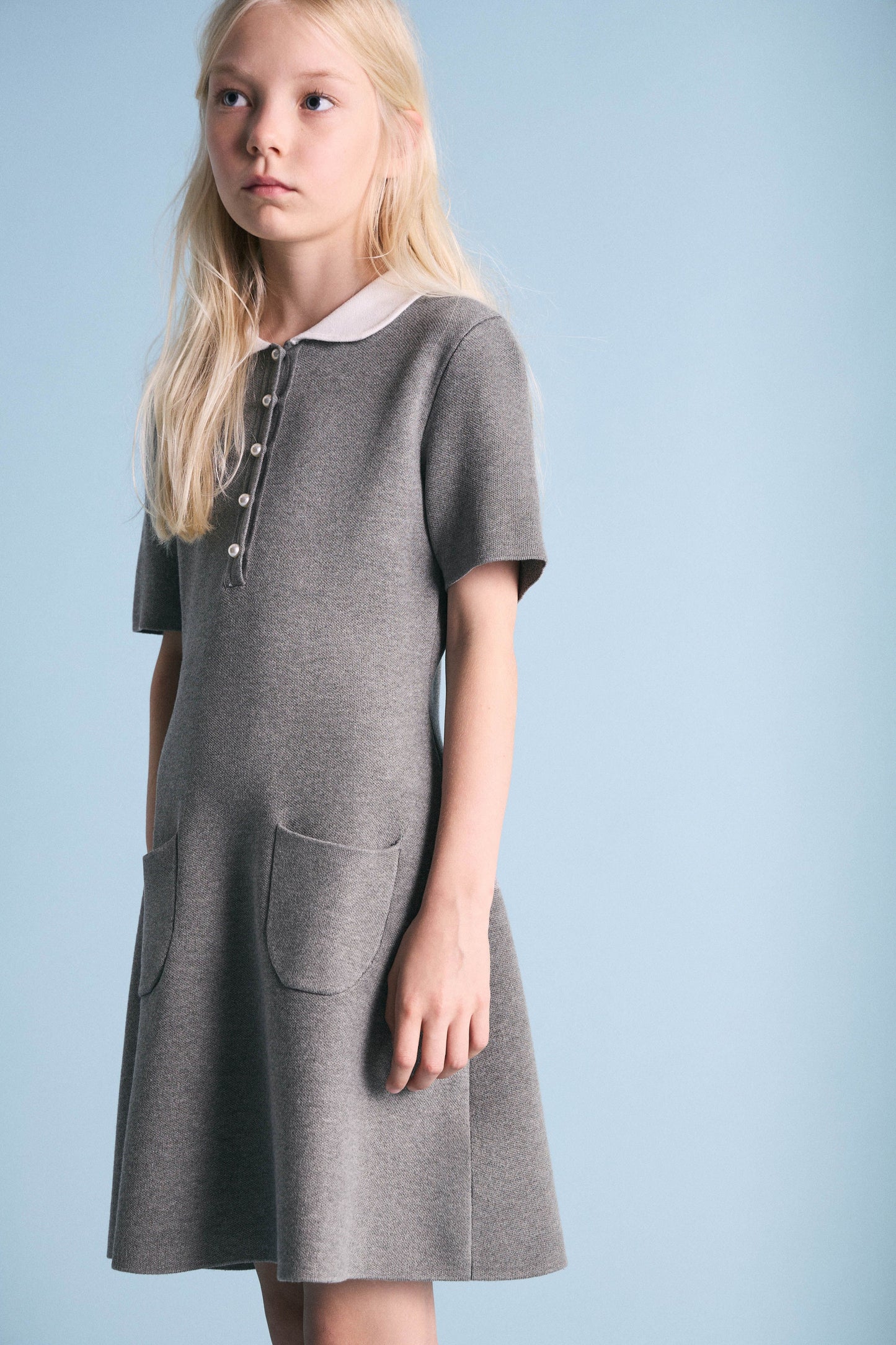 LIGHT GREY MELANGE