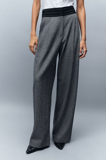 GREY BEIGE MELANGE