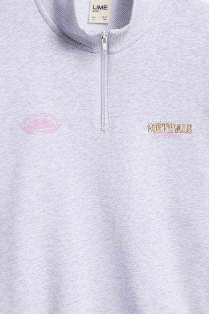LIGHT GREY MELANGE
